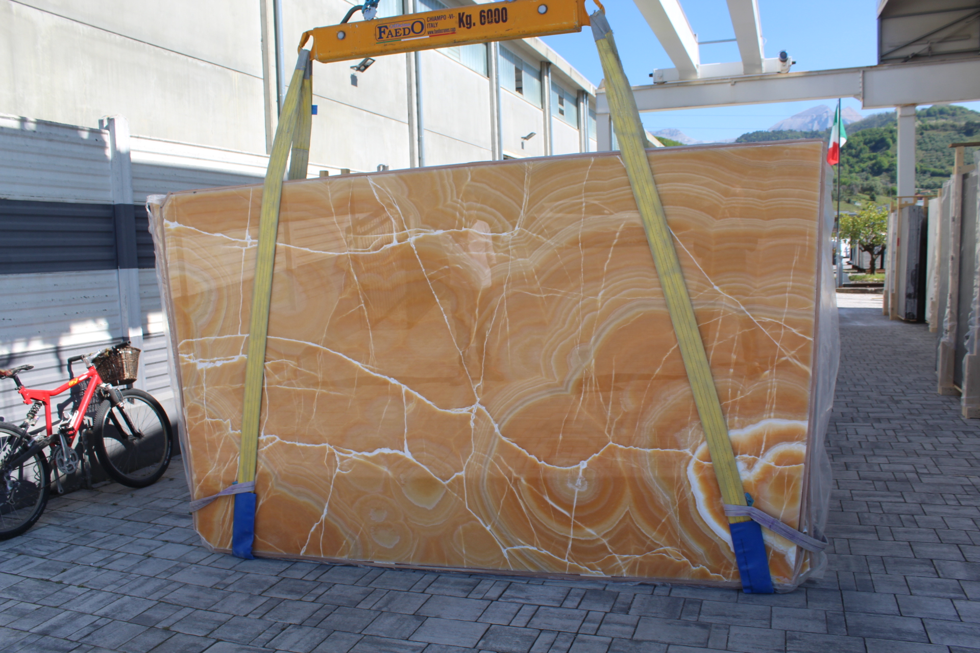 Arancio Onyx Polished 2cm Onyx by PACIFICA