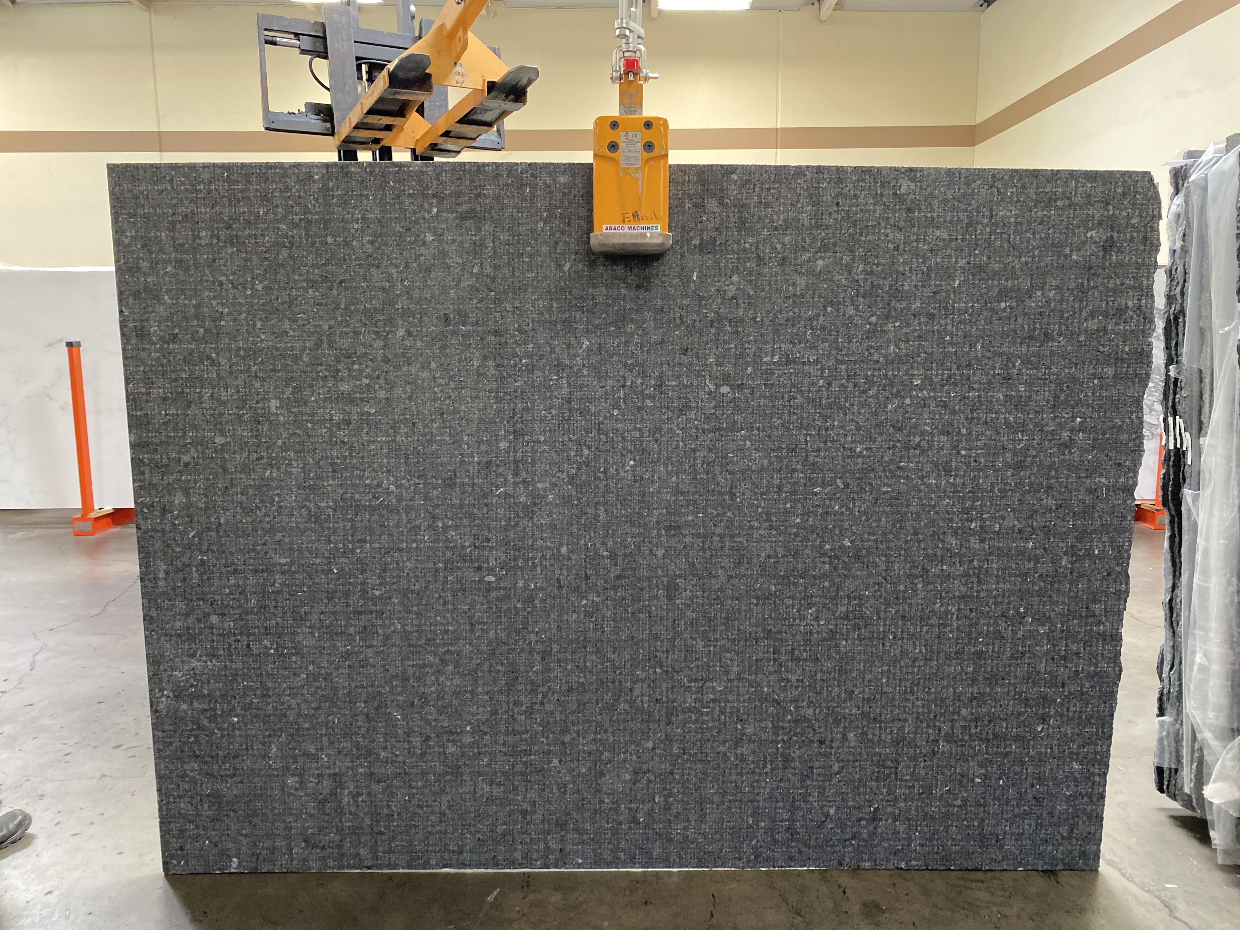 Angola Black Lino Finish 2cm Granite by PACIFICA