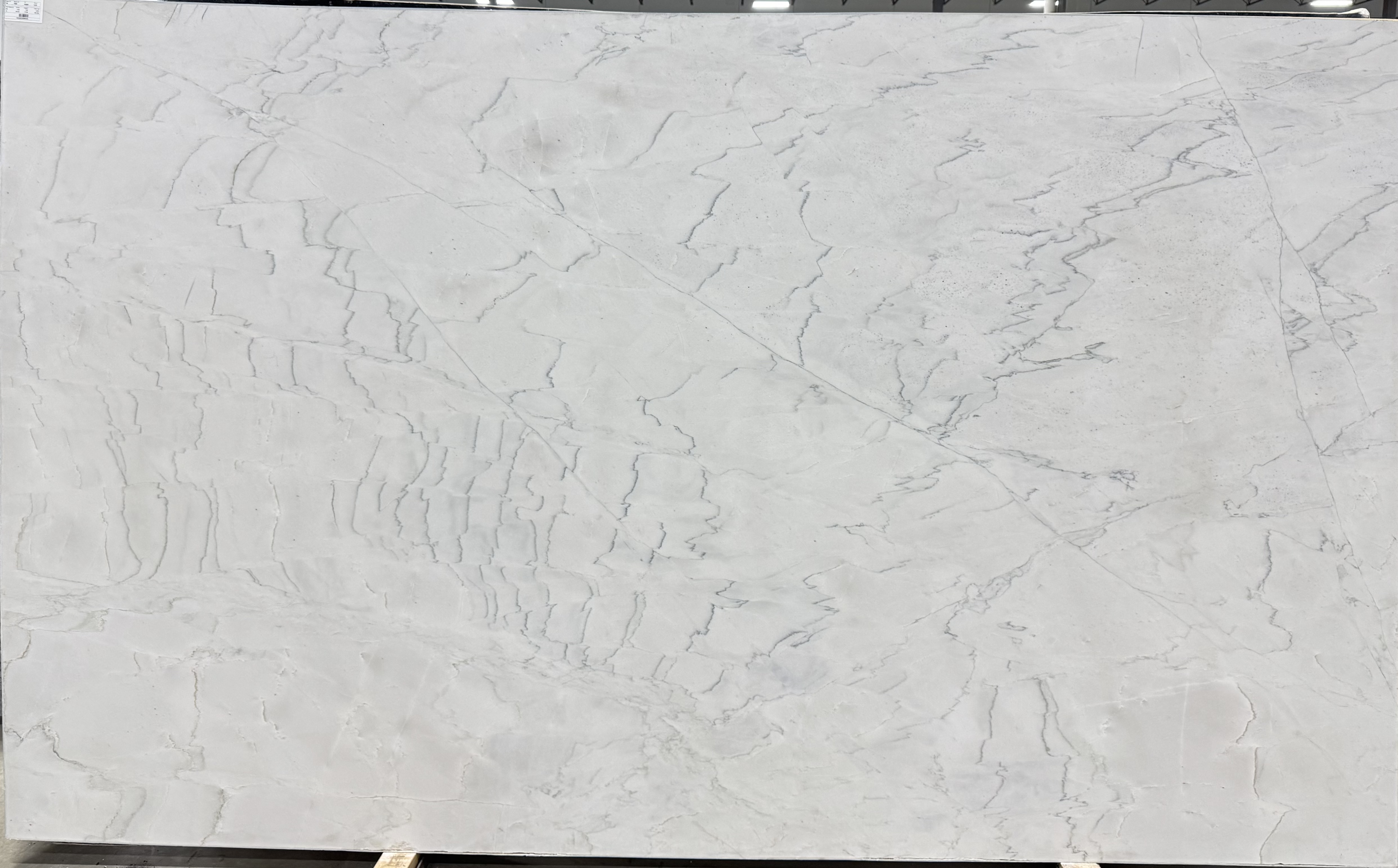 Calacatta Lux Leather 2cm Quartzite by PACIFICA