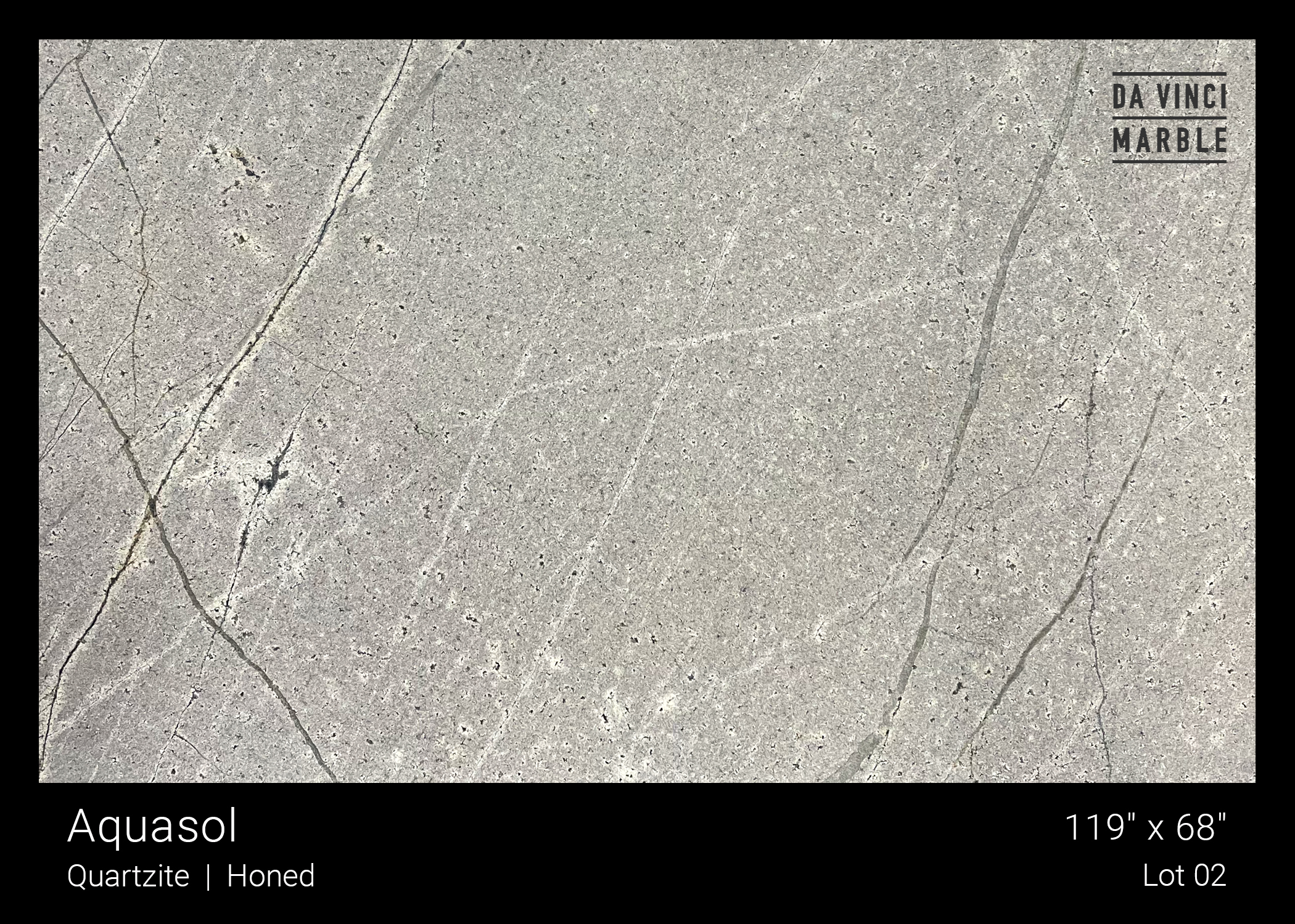 Aquasol Quartzite Honed 2cm - DaVinci Marble