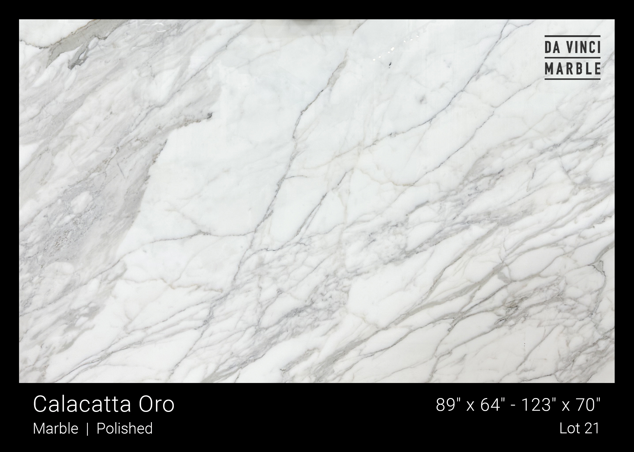 Calacatta Oro Polished 2cm Slab