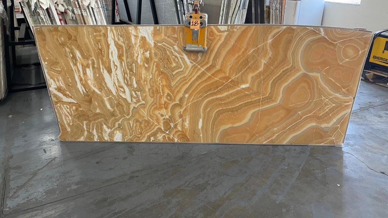 Arancio Onyx Polished 2cm