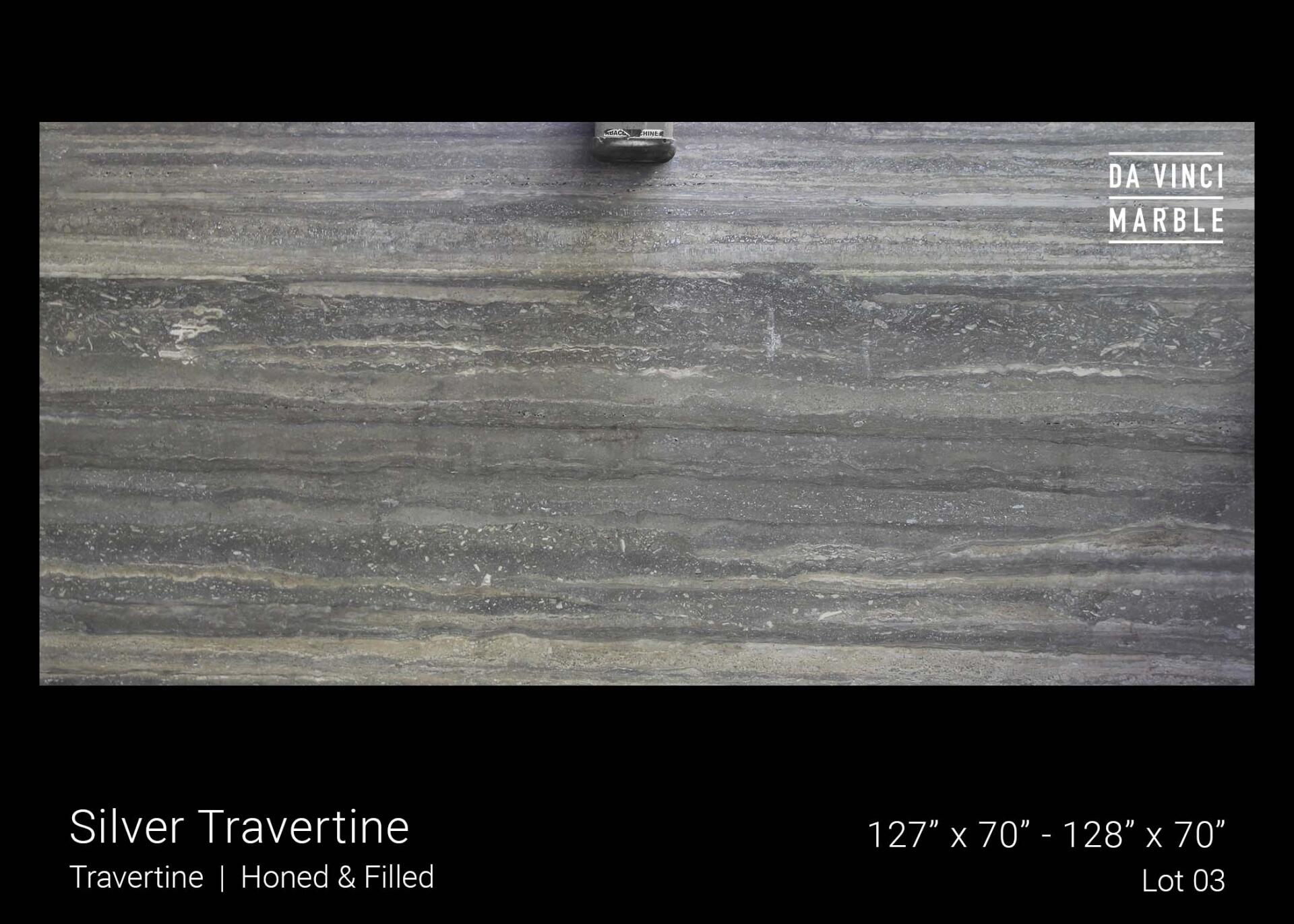 Silver Travertine