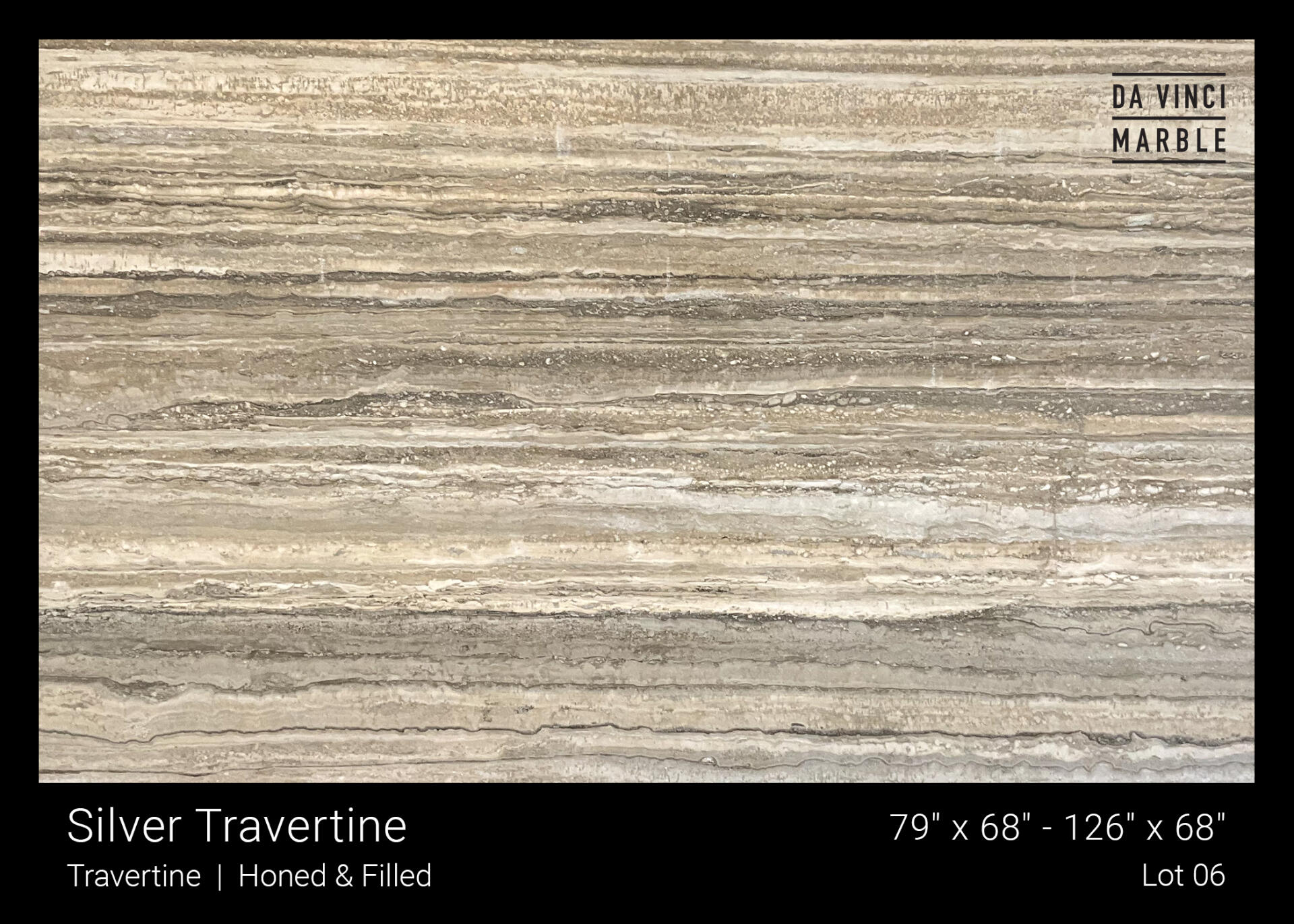 Silver Travertine