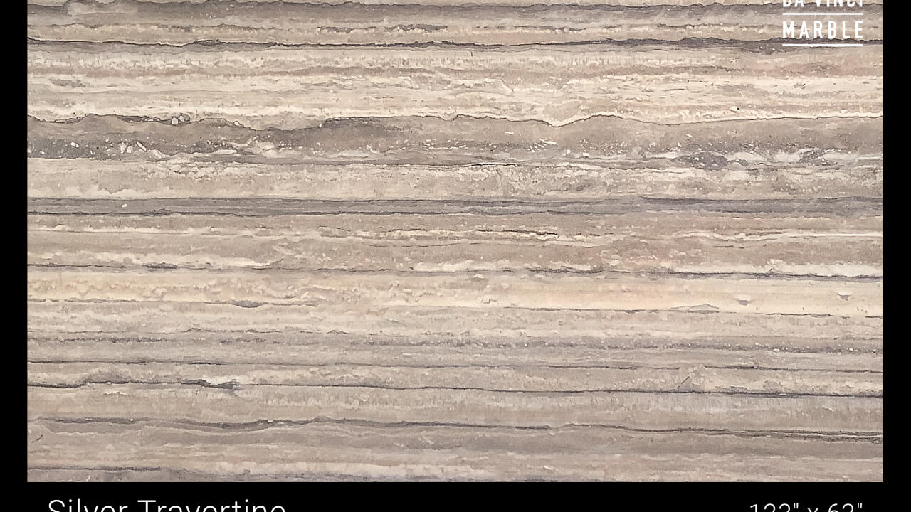 Silver Travertine