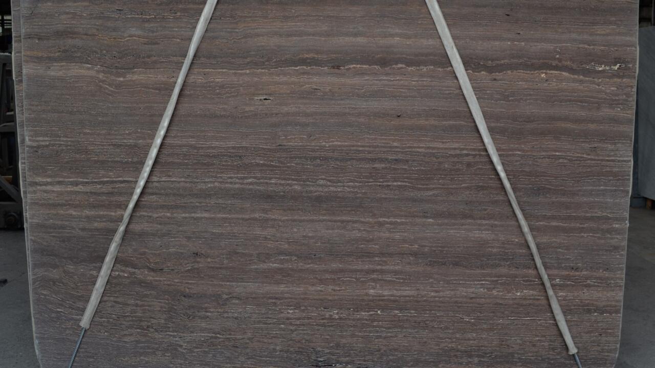 Titanium Travertine Leather/Unfilled 2CM
