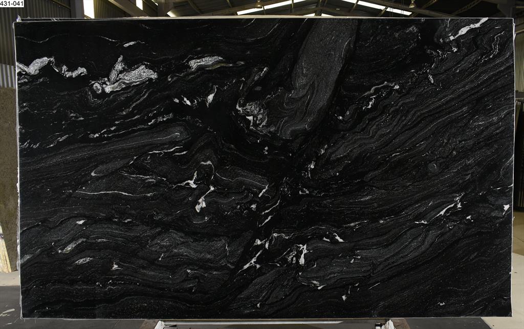 Namibian Black Honed 2cm Granite by PACIFICA