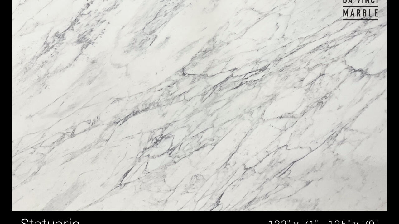 Statuario Honed 2cm