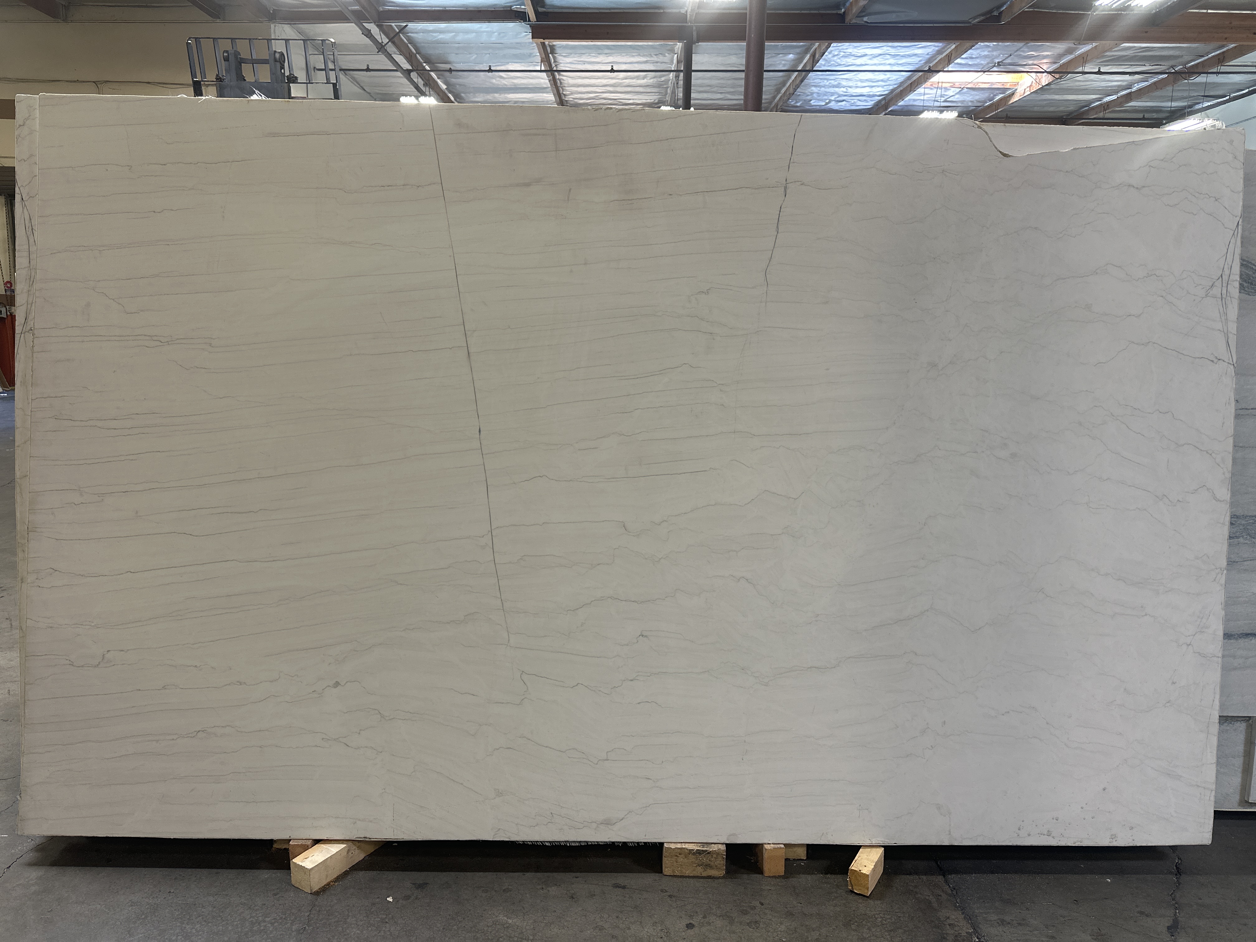 Bianco Lux Leather 2cm Quartzite by PACIFICA