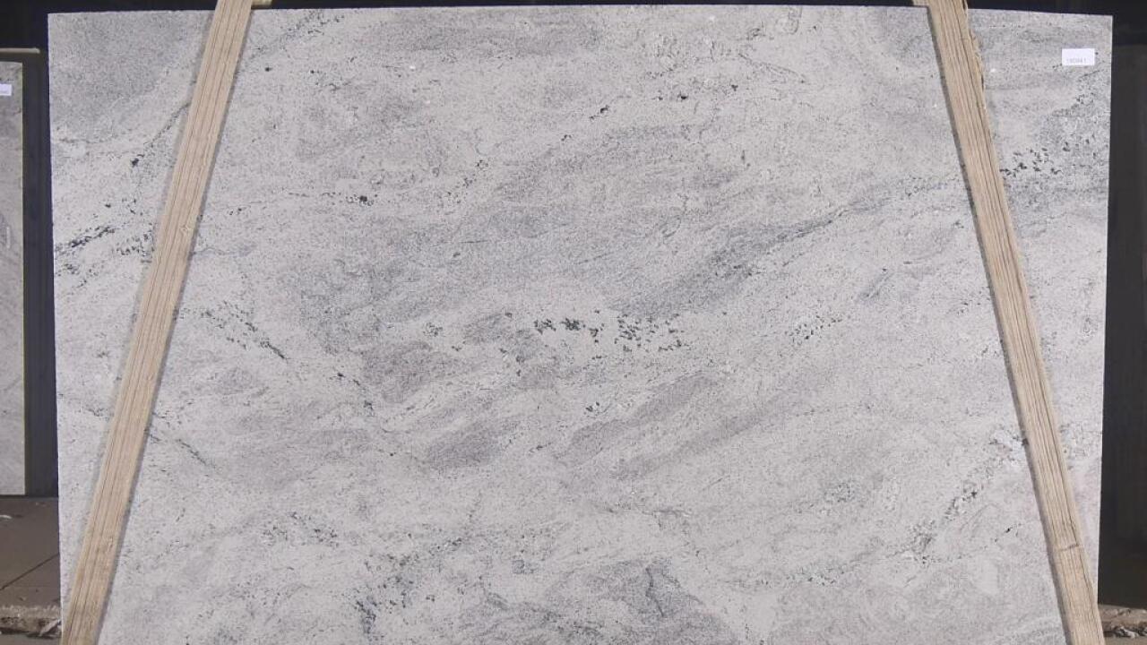 Himalaya White Leather Finish 3cm