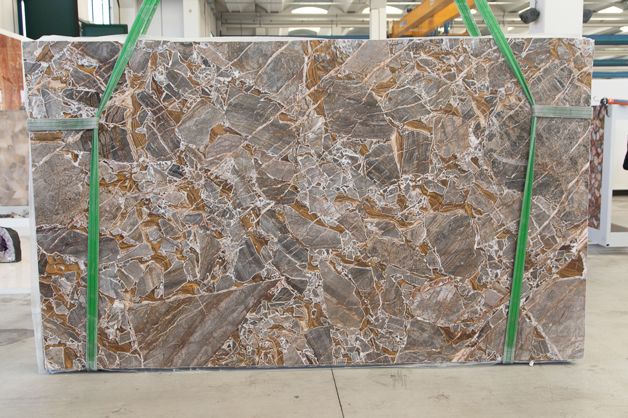 Vango Gold Polished 2cm Marble by PACIFICA