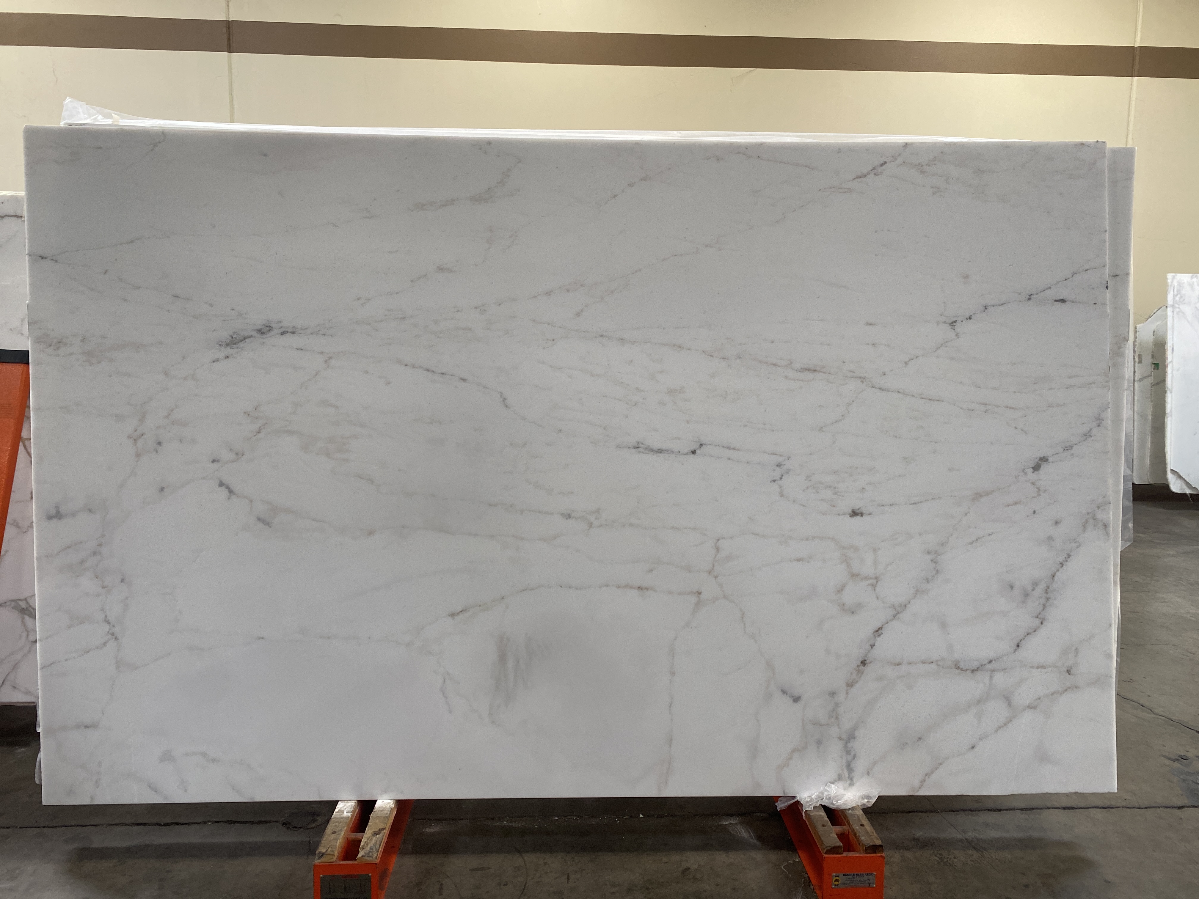 Calacatta Lincoln Golden Honed 2cm Marble by PACIFICA