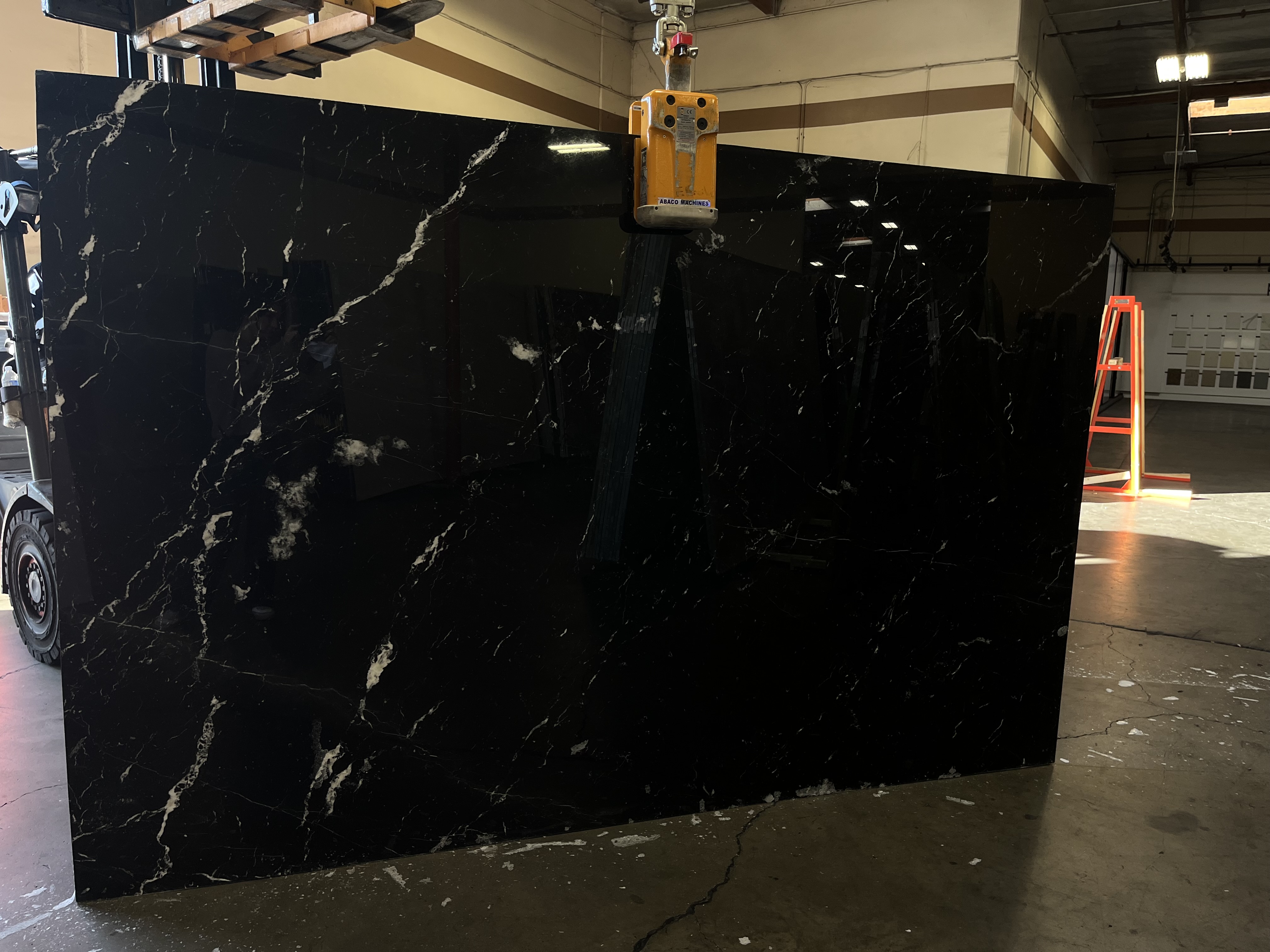 Nero Marquina Select 2cm Slab Polished Marble by PACIFICA