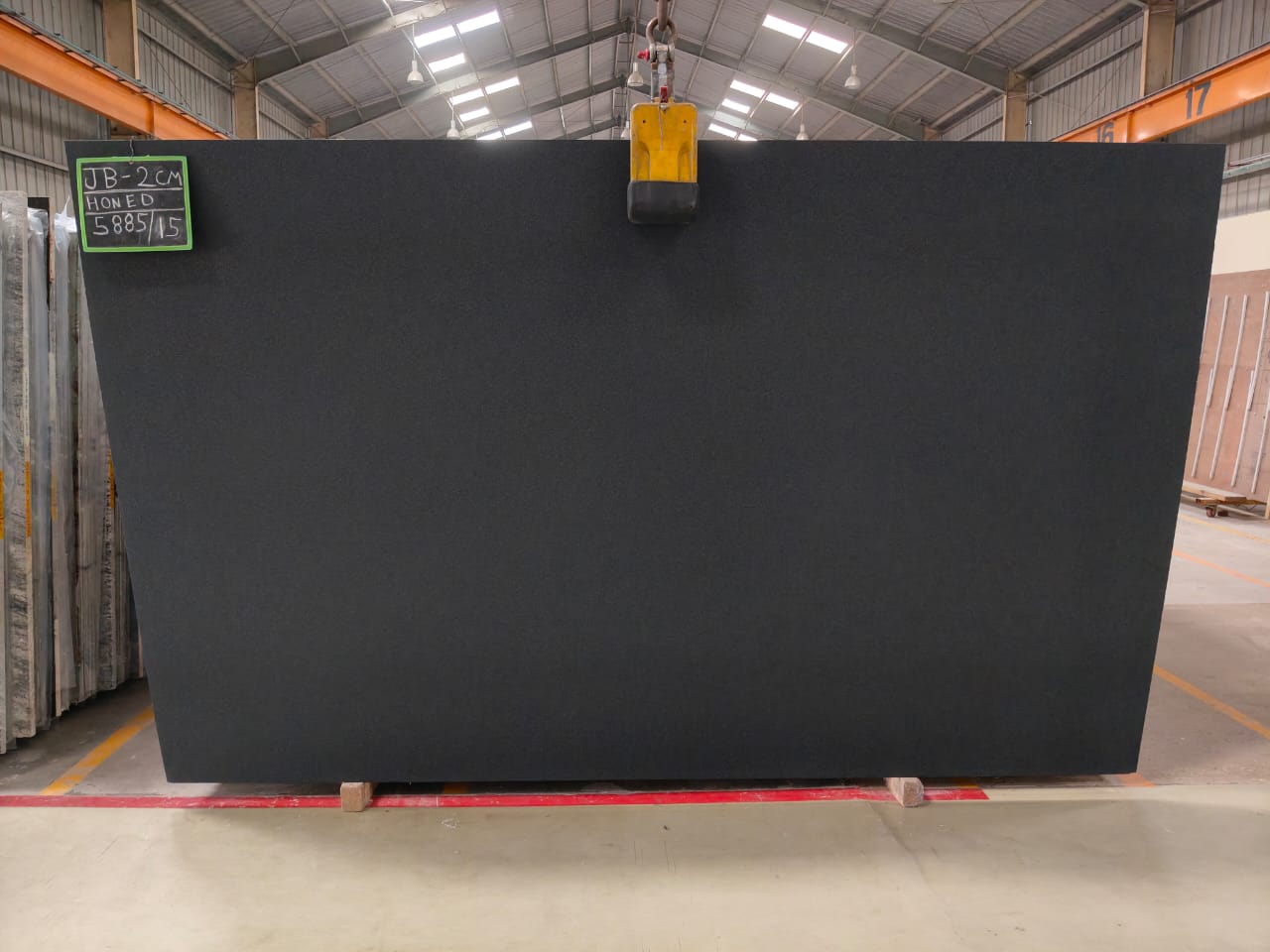 Absolute Black Polished/Honed 2cm Granite by PACIFICA