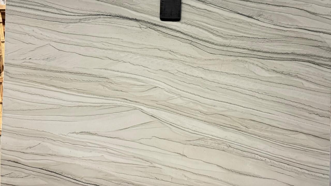 Ivory Macaubas Leather 3cm