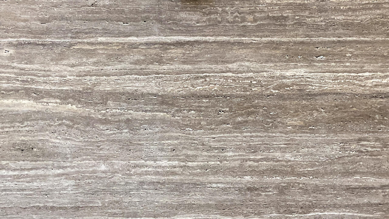 Titanium Travertine Leather/Unfilled 2CM