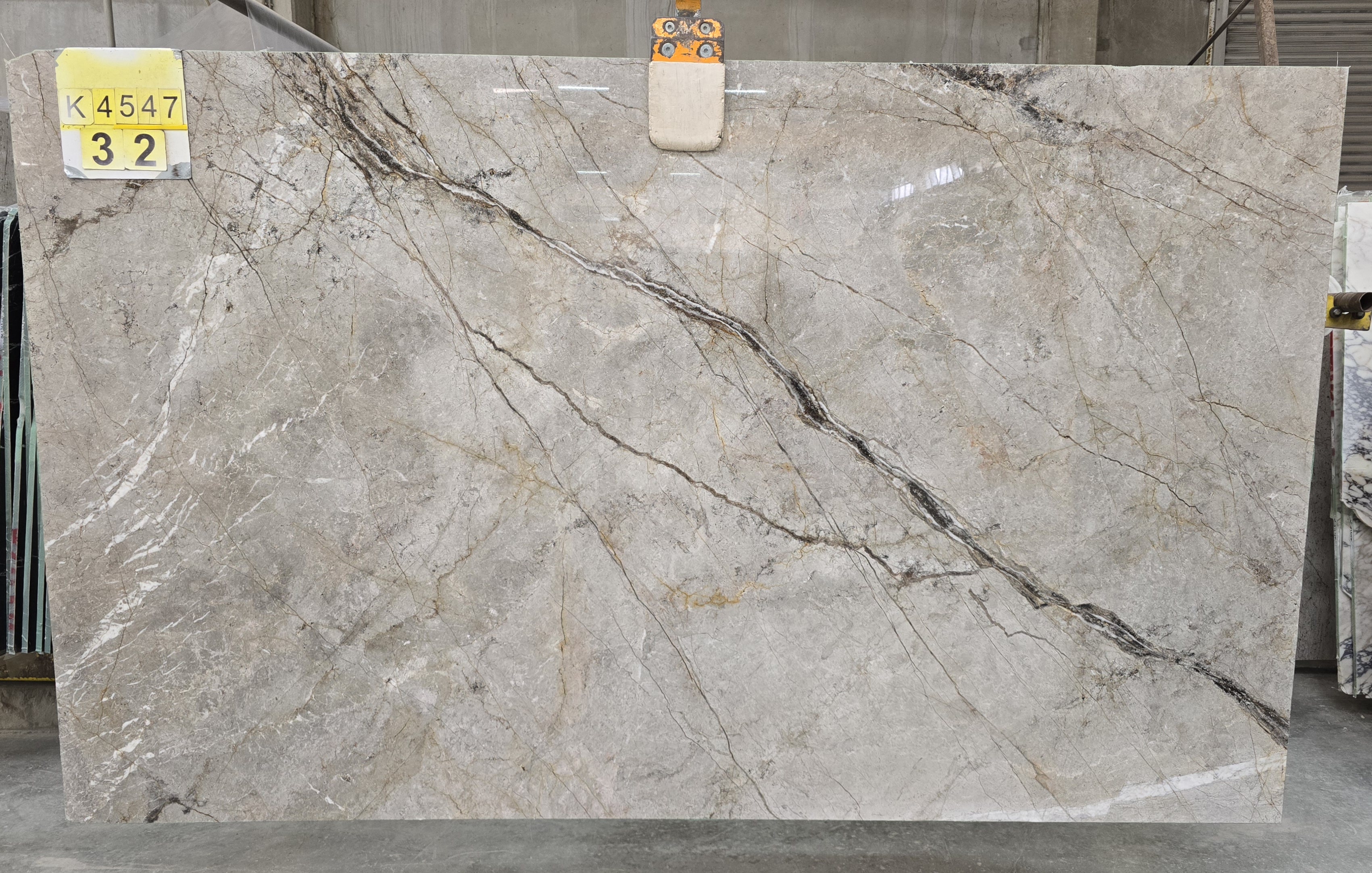 Silver River Polished 2cm Marble by PACIFICA