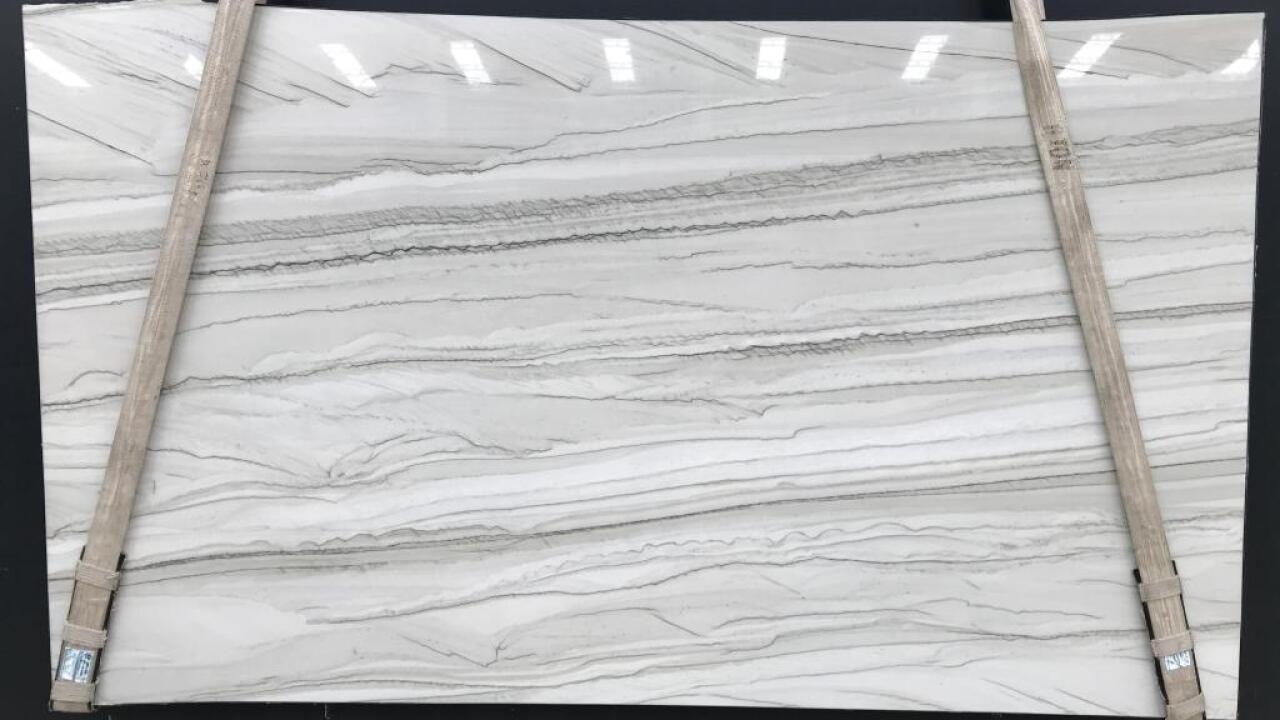 Ivory Macaubas Leather 2cm