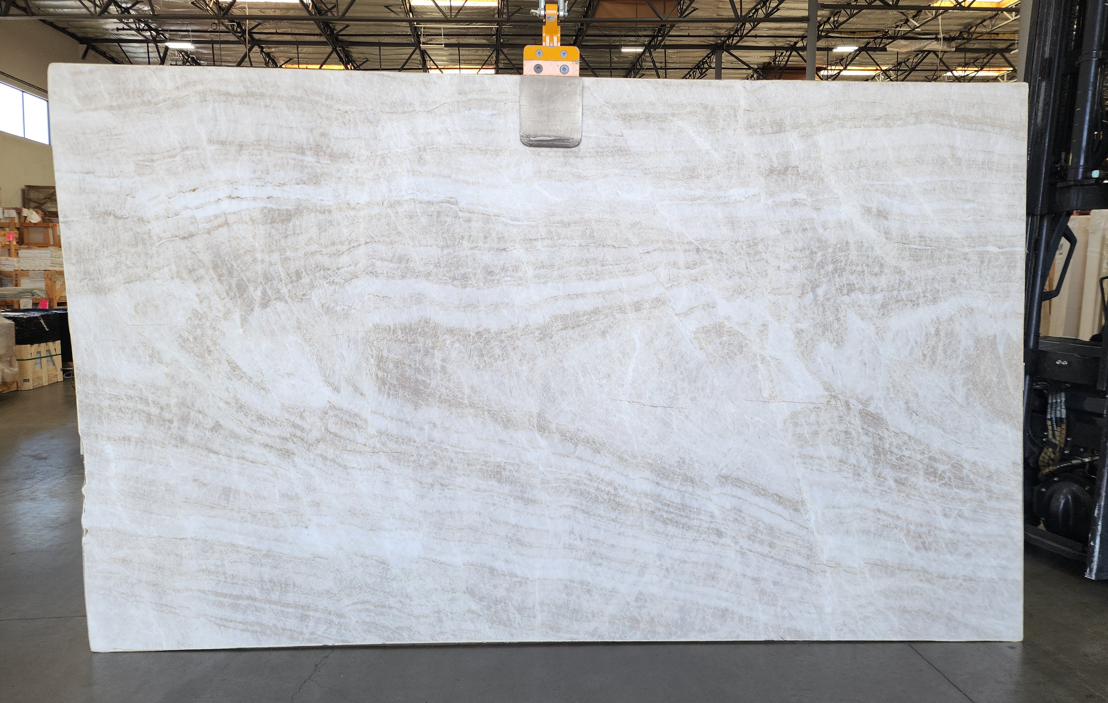 Taj Mahal Quartzite slab at Modul Marble