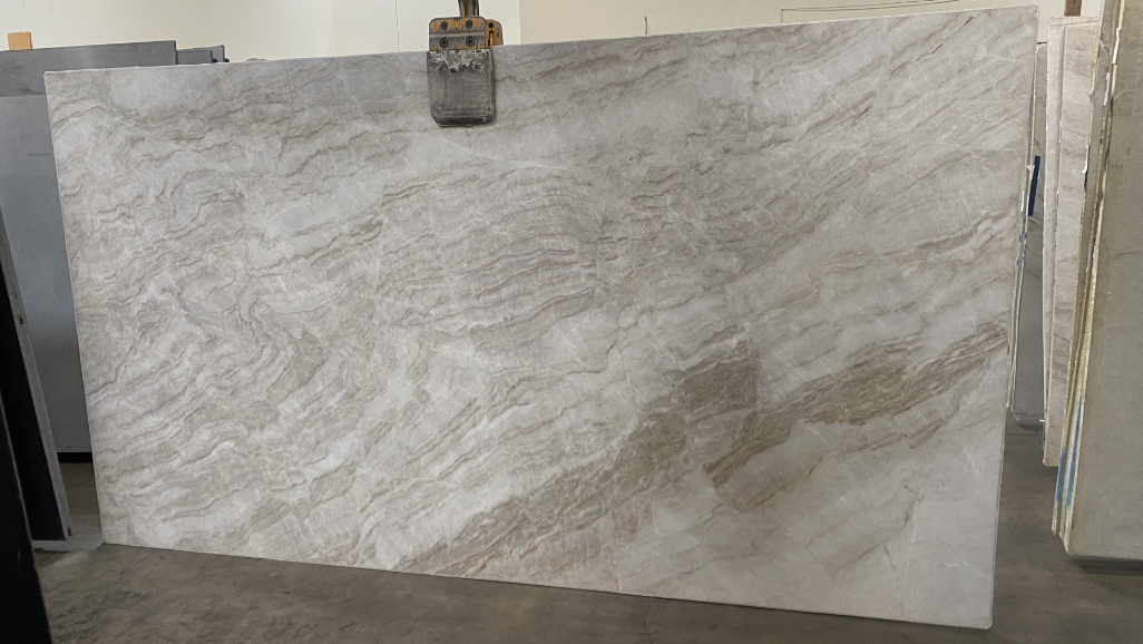 Venus/Taj Mahal Leather Finish 2cm Quartzite by PACIFICA