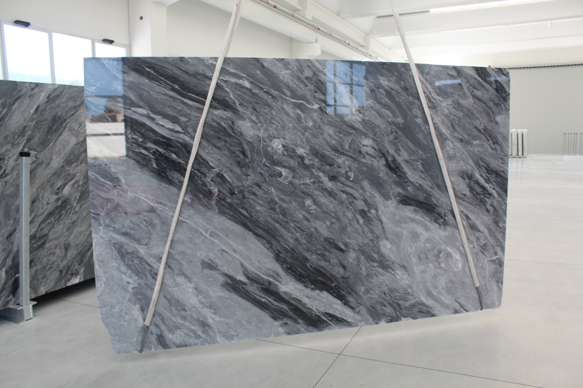 Bardiglio Nuvolato Marble Slab in Sun Valley, Los Angeles