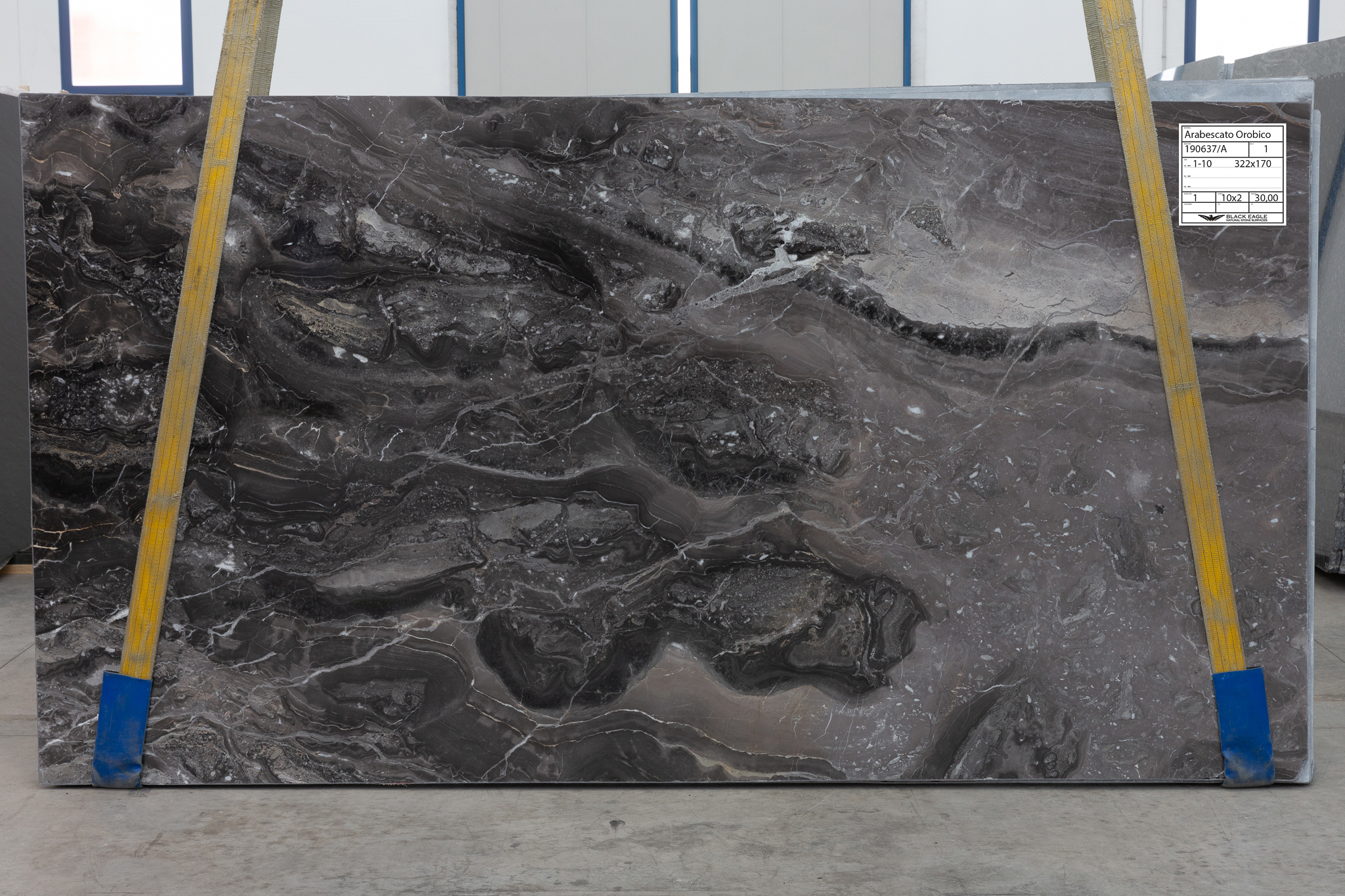 Arabescato Orobico Grigio 2cm Marble by PACIFICA