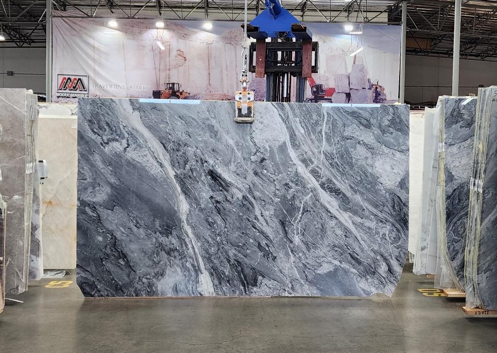 Bardiglio Nuvolato Polished 2cm Marble by PACIFICA