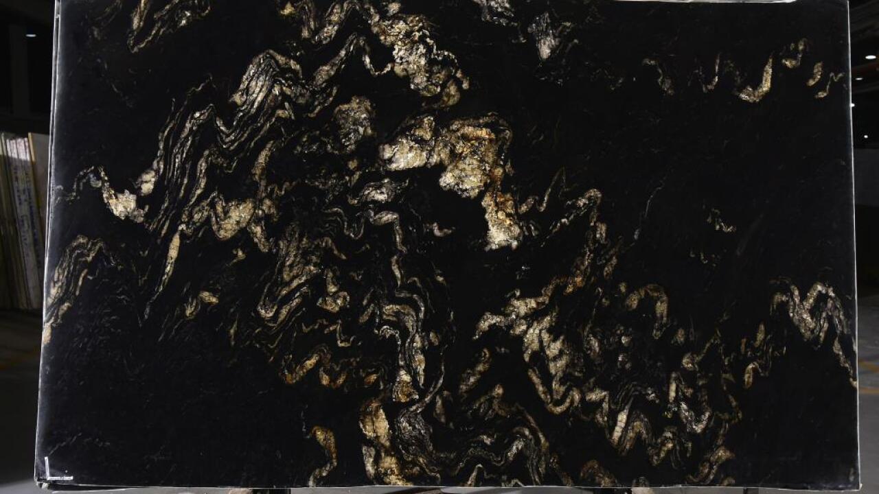 Titanium Gold Leather 2cm