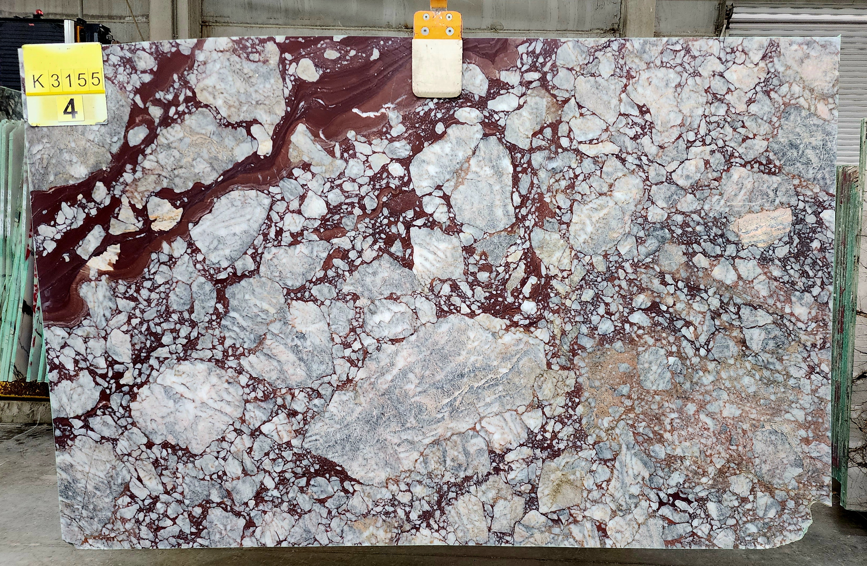 Calacatta Viola Medici Marble Slab in Sun Valley, Los Angeles
