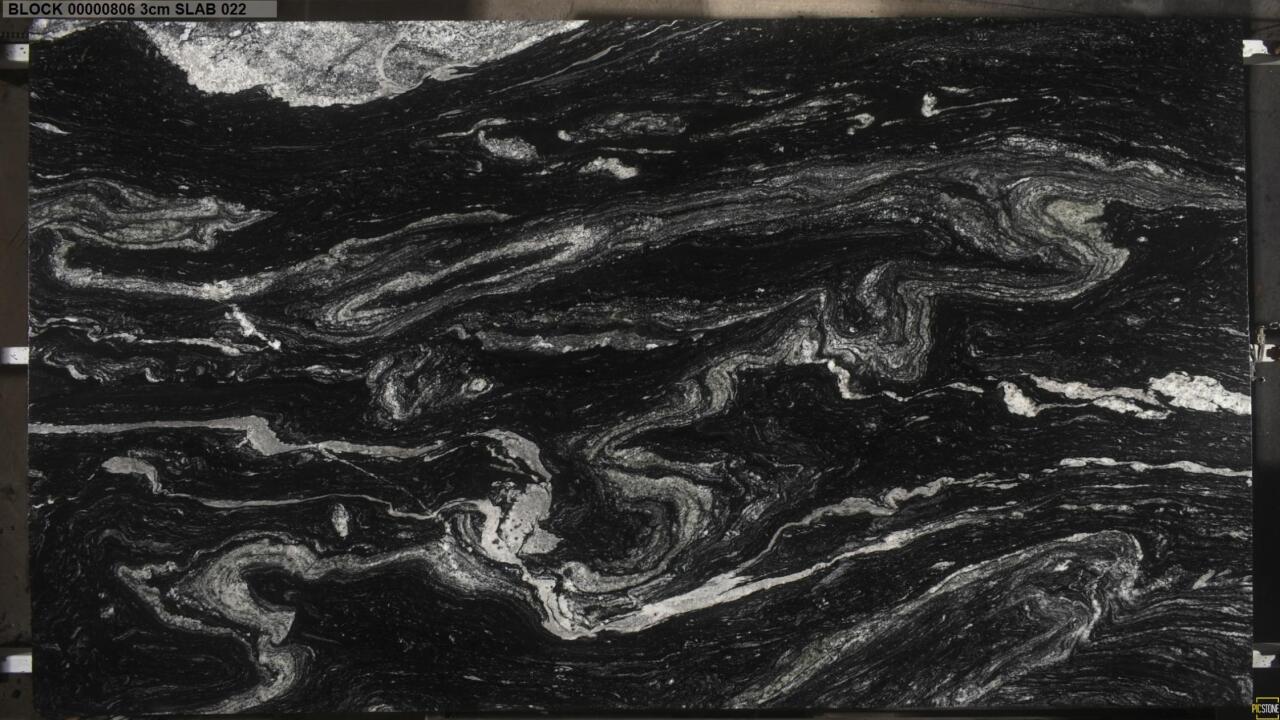 Black Storm Leather Finish 3cm