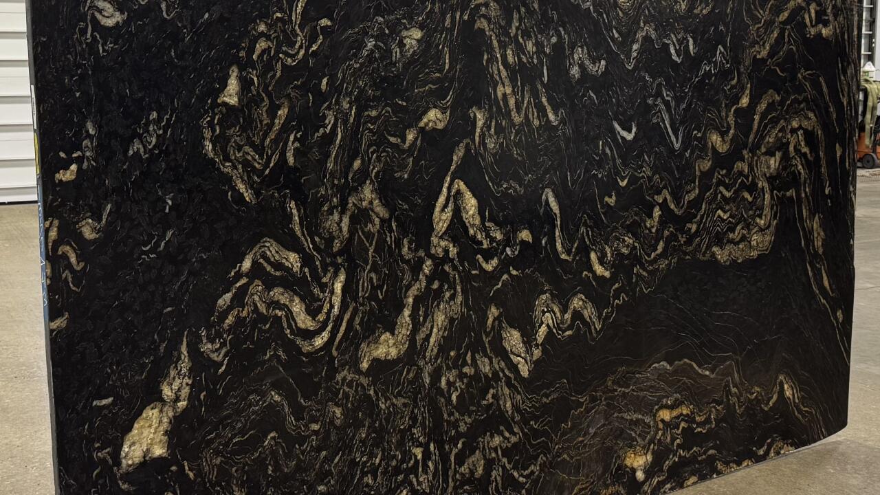 Titanium Gold Leather 3cm