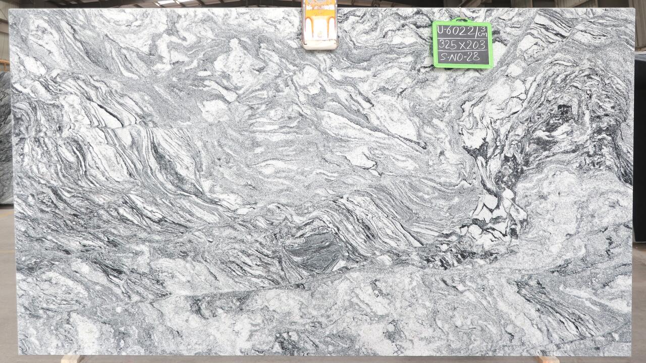 Cloudy White/Viscont White Polished/Leather Dual Finish 3cm