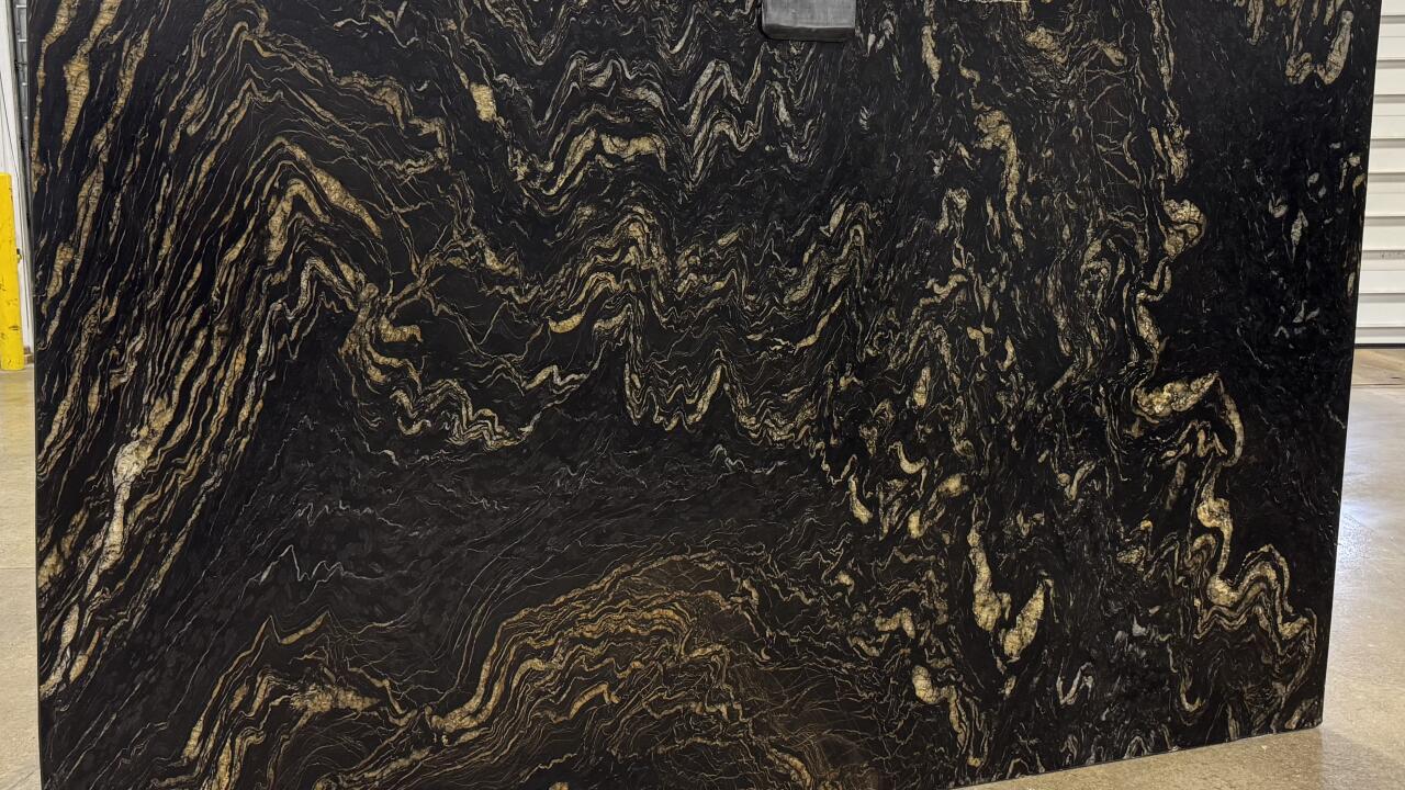 Titanium Gold Leather 3cm