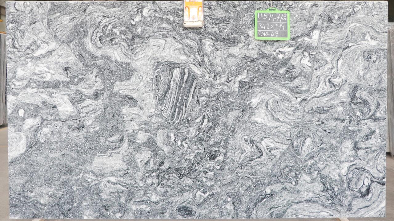 Cloudy White/Viscont White Polished/Leather Dual Finish 3cm