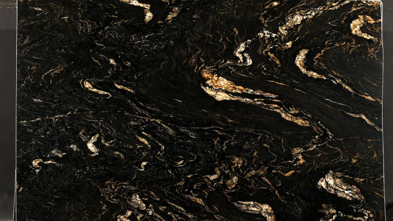 Titanium Gold Leather 3cm