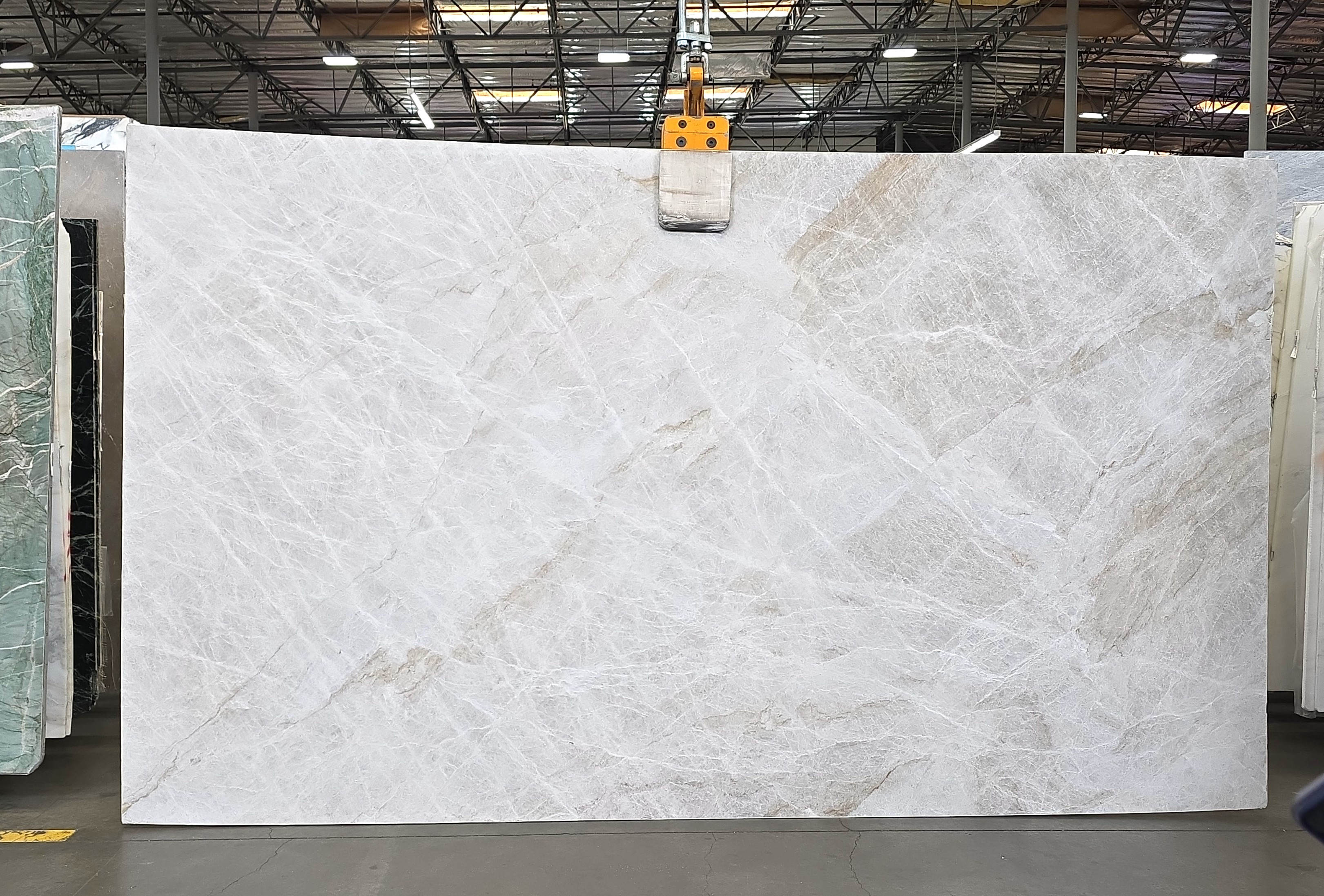 Taj Mahal Quartzite slab at Modul Marble