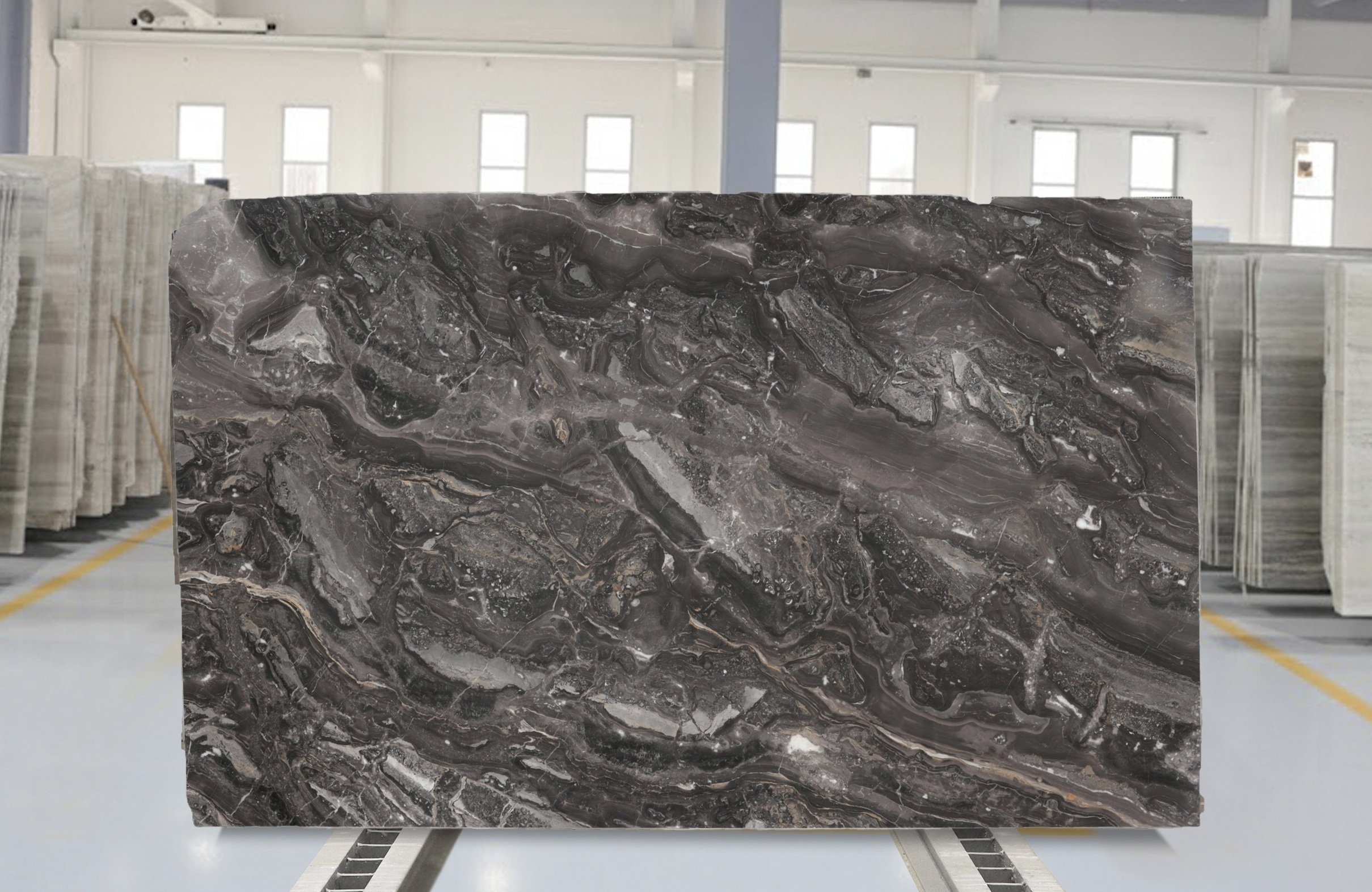 Arabescato Marble slab at Modul Marble