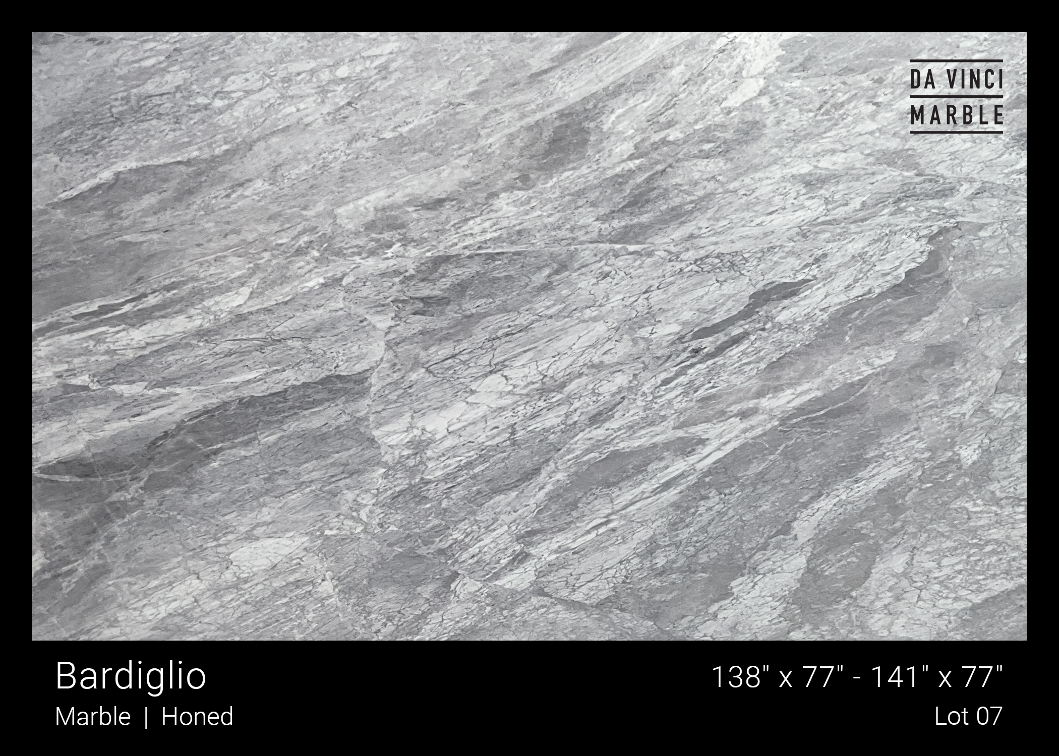 Bardiglio Honed 2cm Slab