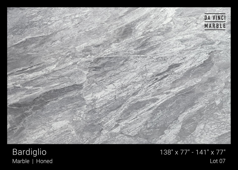 Bardiglio Honed 2cm Slab