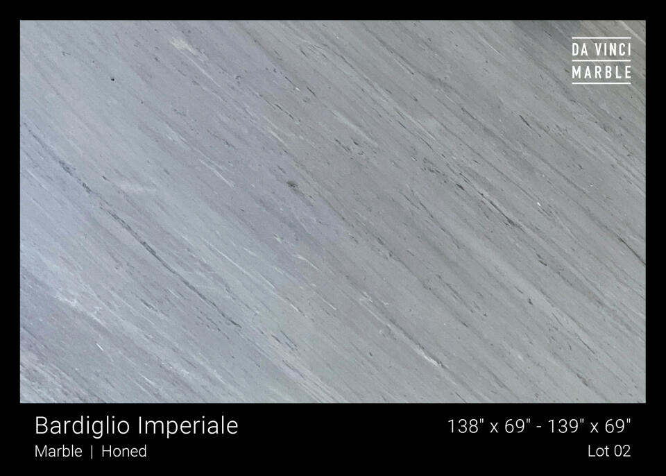 Bardiglio Imperiale Honed 2cm Slab