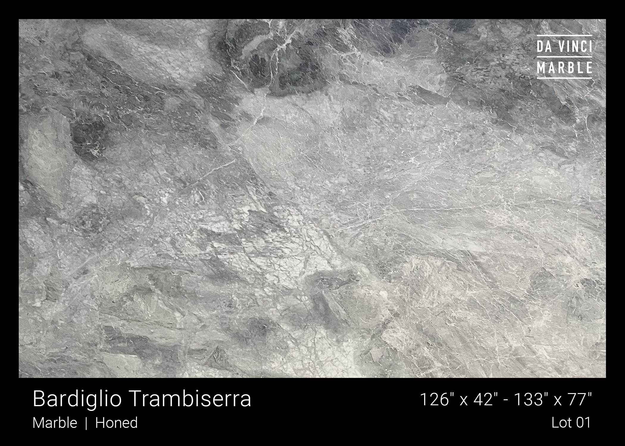 Bardiglio Trambiserra Honed 2cm Slab