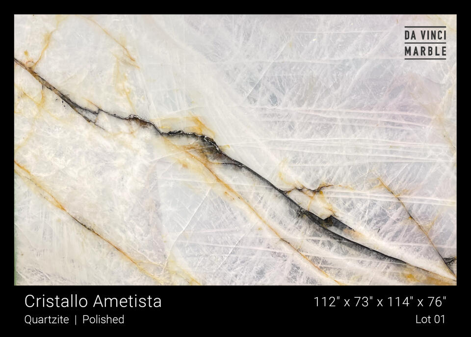 Cristallo Ametista 2cm Slab
