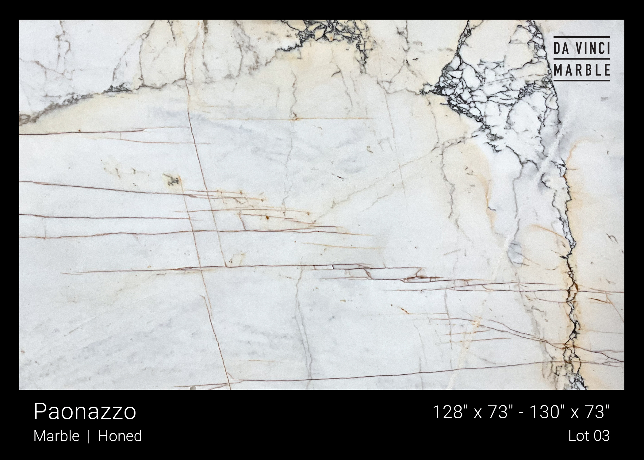 Paonazzo Honed 2cm Slab