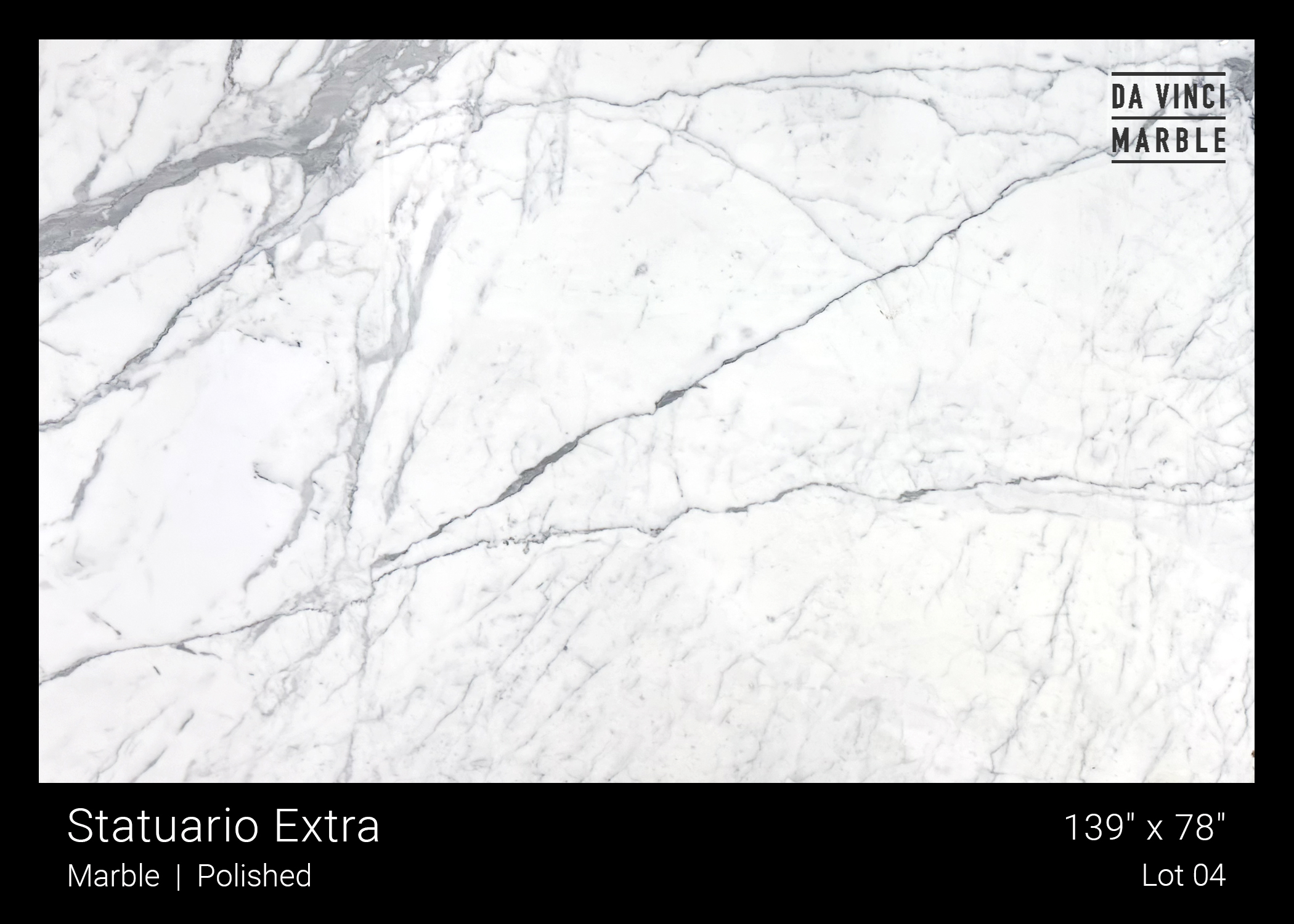 Statuario Extra Honed 3/4