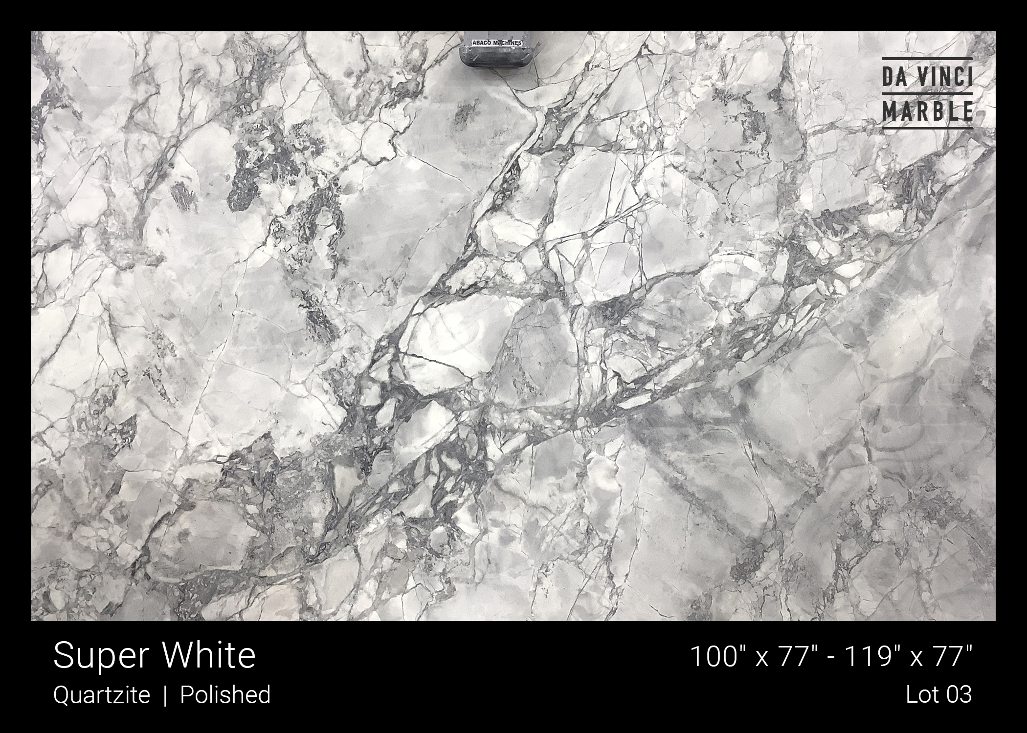 Super White 1st Choice 2cm* Slab