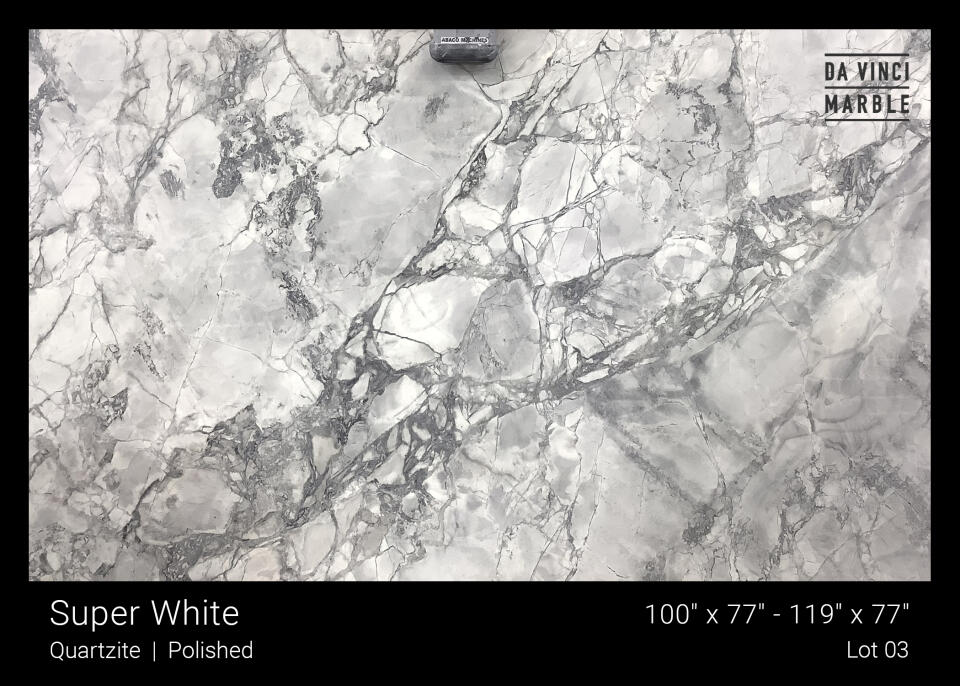 Super White 1st Choice 2cm* Slab