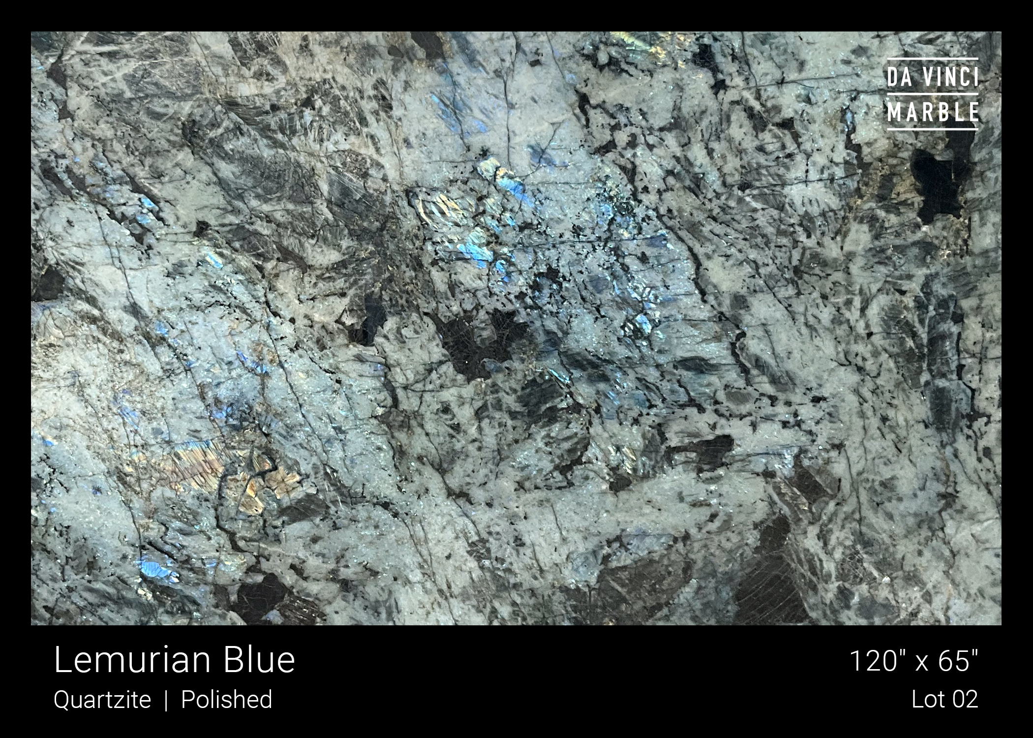 Lemurian Blue 1st Choice 2cm Slab