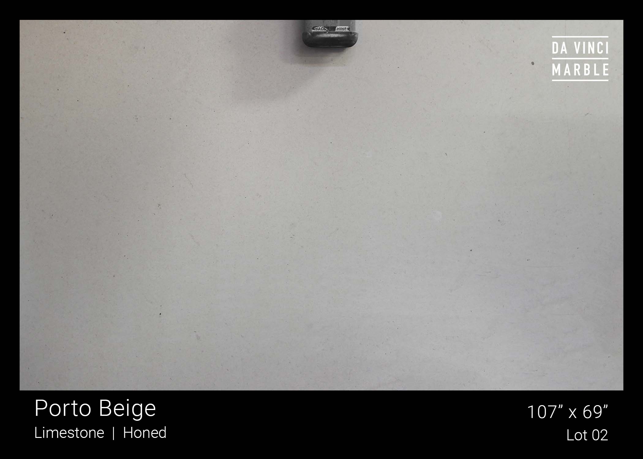 Porto Beige Honed 2cm Slab