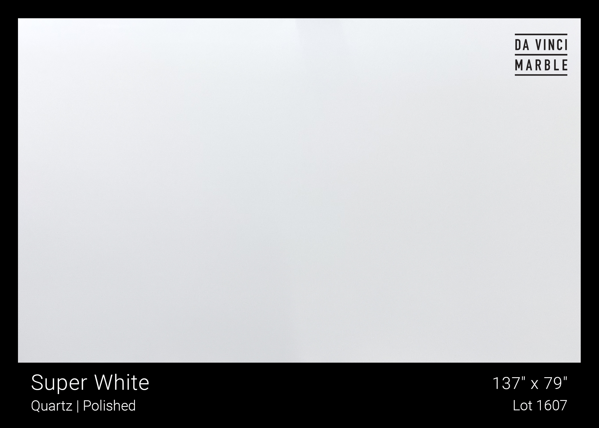 Super White 2cm 137x79 PQ2000 (PQ) Slab
