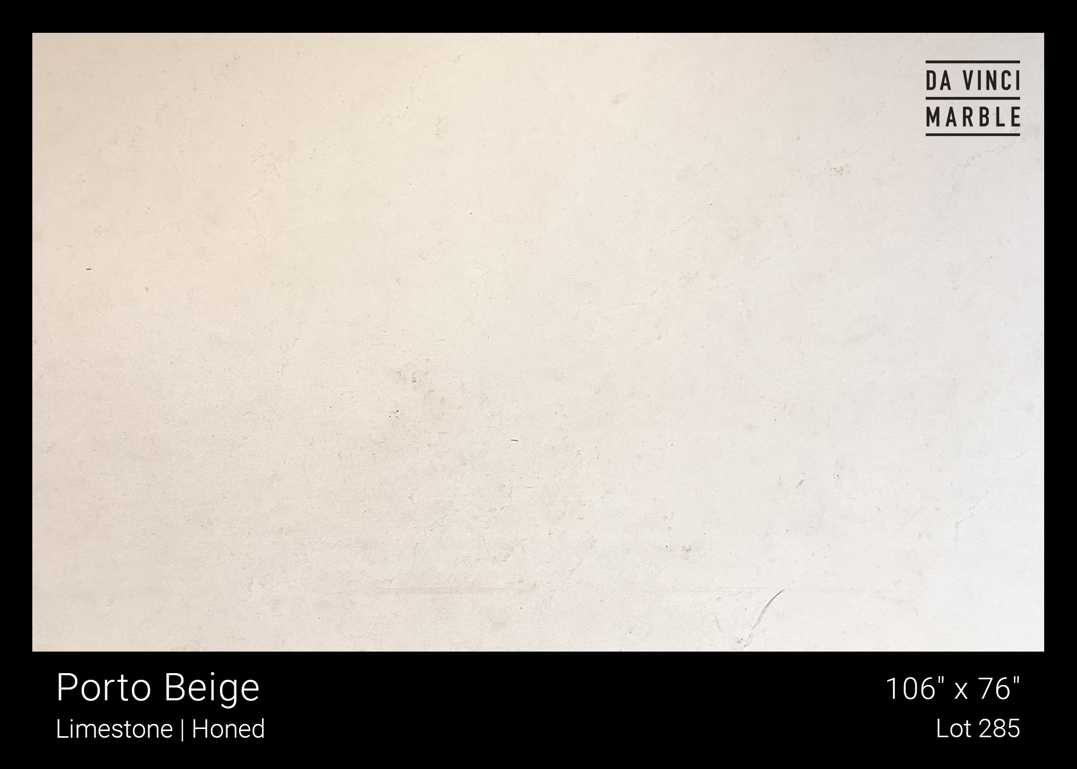 Porto Beige Honed 2cm Slab